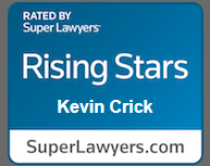 rated by super lawyers rising stars kevin crick superlawyers.com